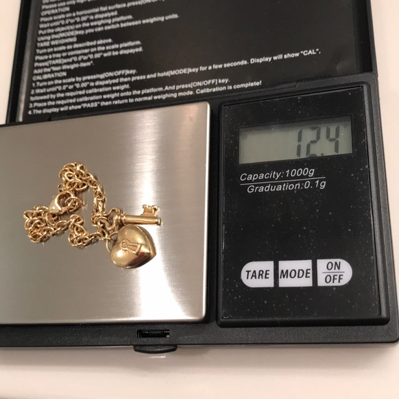 Tiffany & Co. Lock and Skeleton Key Heart Charm - Picture 8 of 8